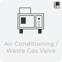 Air Conditioning / Waste Gas Valve application
