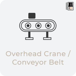 Overhead Crane / Conveyor Belt application